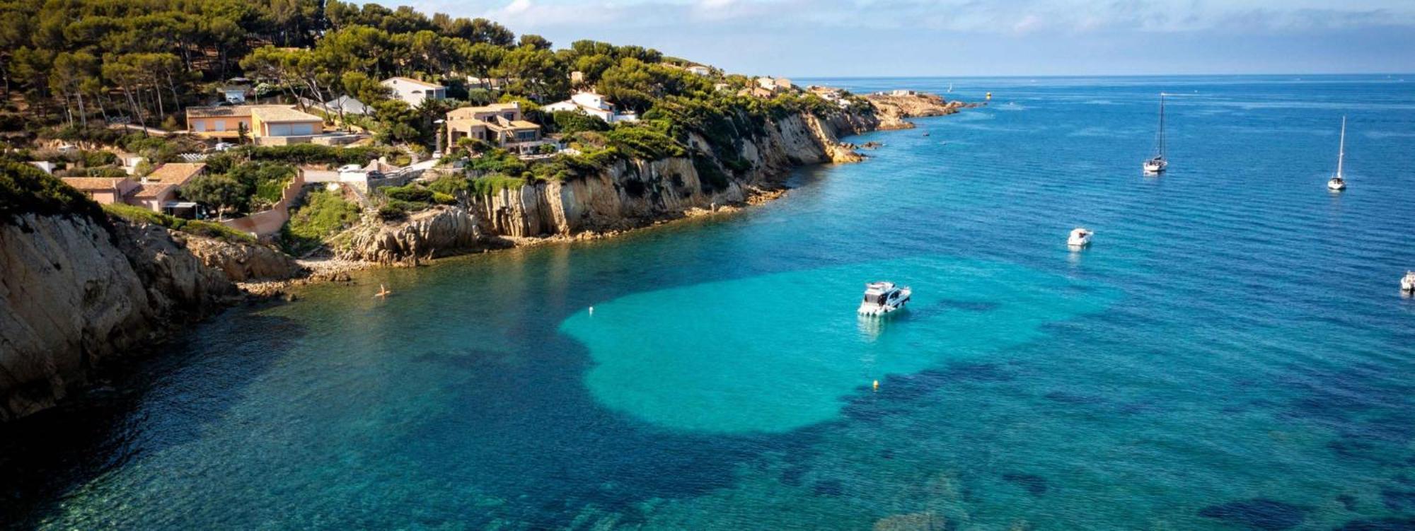 Appartement Sanary Vue Mer Au Calme Kültér fotó